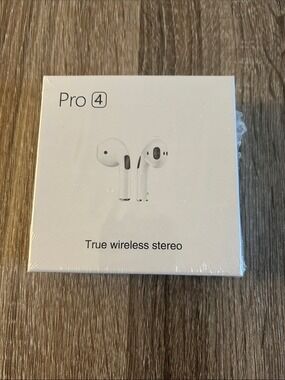 Pro 4 True Wireless Earbuds — White